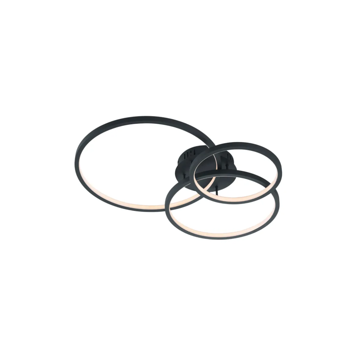 Aaron taklampe - Antrasitt