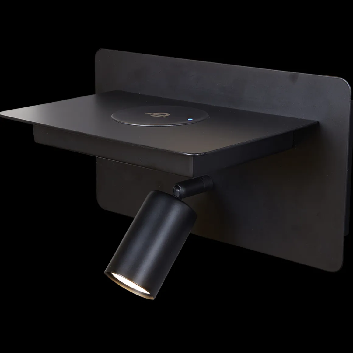 Ace vegglampe med trådløs lading USB A og C