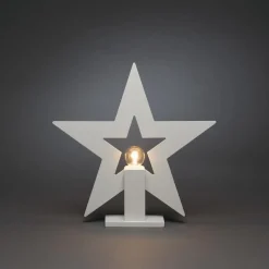 Adventsstjerne på fot 35 cm