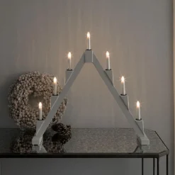 Adventstake 7 armet sammenleggbar