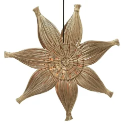 Agnes adventsstjerne 78 cm - Natur - B-vare