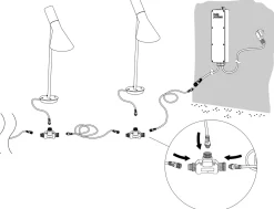 AJ Garden Pullert med spyd H:50cm - Påbygg