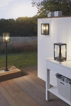 Alamonte vegglampe IP44 - Svart