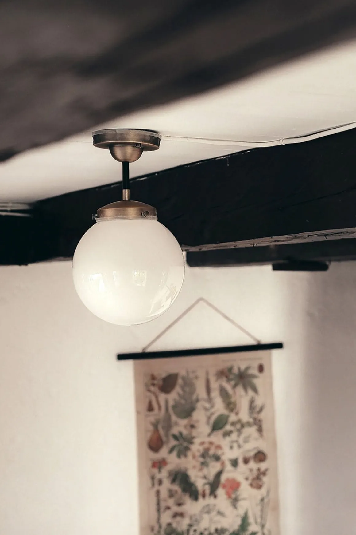 Ally Plafond IP44 - Antikk messing