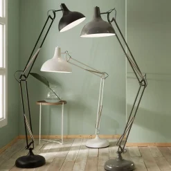 Alonzo gulvlampe 187 cm - Svart