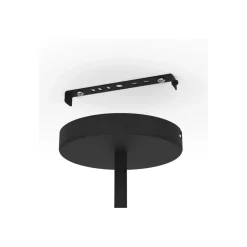 Altamira taklampe 4 lys - Svart/Messing