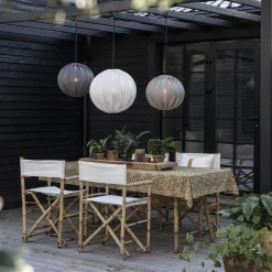 Alva utendørs lampeskjerm 50 cm - Offwhite