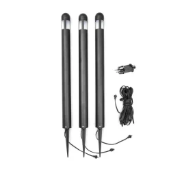 Amalfi Deco set spyd - Svart