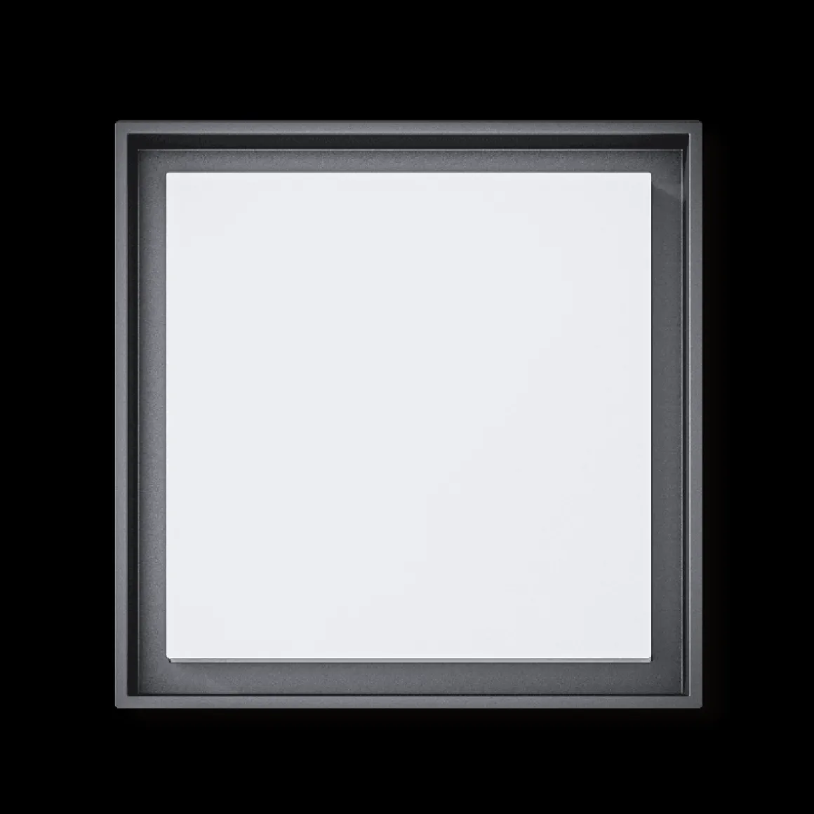 Ancha square tak/vegg utendørs IP54 30W - Mørk grå