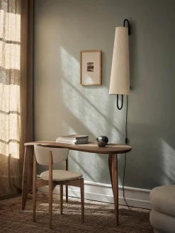 Ancora vegglampe - Svart/Natural