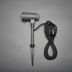 Andria uplight spyd high power 9W IP54 - Antrasitt grå