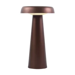 Arcello Bordlampe oppladbar inne og utendørsbruk IP54 - Brun messingfarge