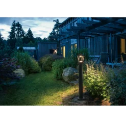 Arco Air utendørs pullert 96 cm 6W Dimbar - Grafitt