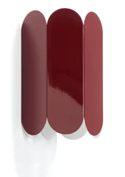 Arcs vegglampe uten ledning - rød