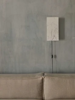 Argilla vegglampe - hvit marmor