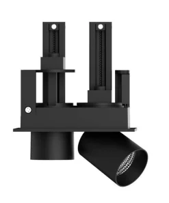 Aria mini flex K2 downlight justerbar 2x5W 2700K RA90 Dimbar - Svart