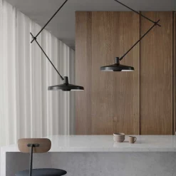 Arigato 45 enkel taklampe - Svart