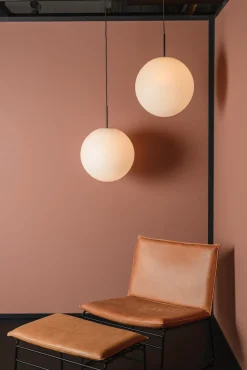 Arkivlampe 4014 40 cm - Hvit - Messing