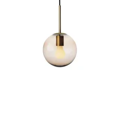 Arkivlampe 4014 16 cm - Kakao - Messing