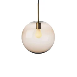 Arkivlampe 4014 30 cm - Kakao - Messing