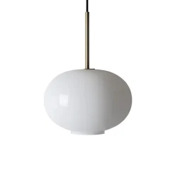 Arkivlampe 4169 - Small - Hvit - matt messing