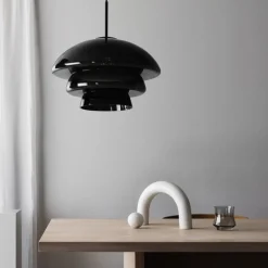 Arkivlampe 4006 Large - Grå - Matt Sort