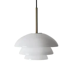 Arkivlampe 4006 Small - Hvit - Matt Messing