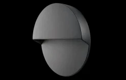 Arlon round vegglampe utendørs 10W 2700 Kelvin IK10 IP65 - Dimbar