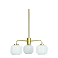 Arp takpendel 3 armet - Opal/Messingfarget