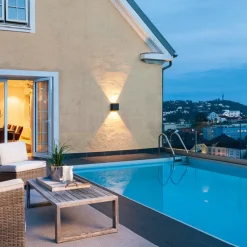 Artes Midi vegglampe opp/ned utendørs 32W 3000K Dimbar