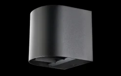 Artes round vegglampe opp/ned utendørs IP65 8W 3000K Dimbar