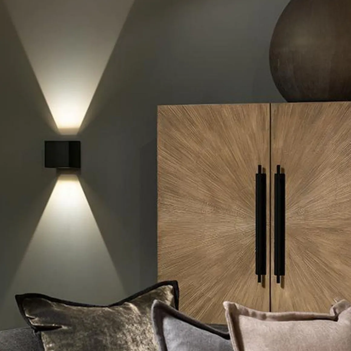 Artes vegglampe utendørs IP65 2700K dimbar