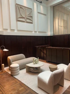 Arum gulvlampe - cashmere