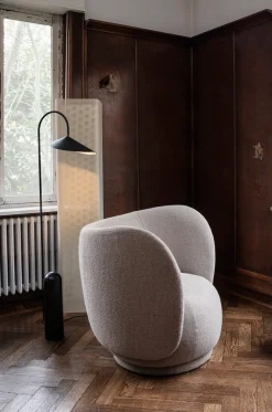 Arum gulvlampe - svart