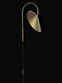 Arum vegglampe swing - bronse