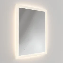 Ascot 800 speil for baderom IP44 50W Led 2700-6000 Kelvin 80x60 cm