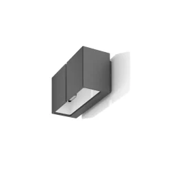 Ask vegglampe opp/ned utendørs 11W 2700K IP65 - Svart