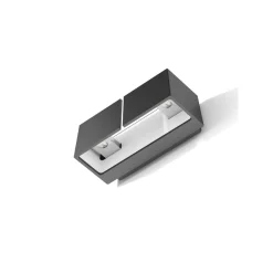 Ask vegglampe opp/ned utendørs 11W 2700K IP65 - Svart