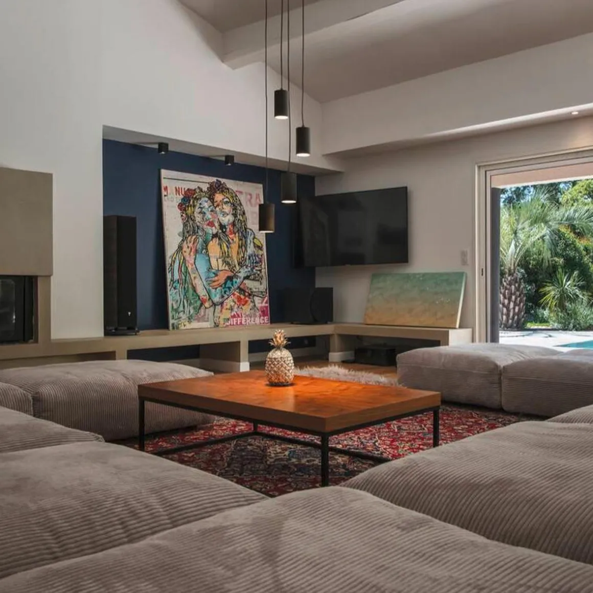 Asto tube rondell takpendel 4-lys