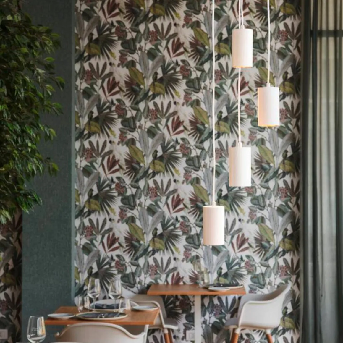 Asto tube rondell takpendel 4-lys