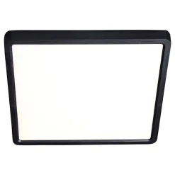 Astor taklampe 30x30 cm 2800K 24W 3-step dim - Svart