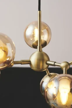 Atom takpendel large - Amber