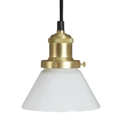 August Takpendel 15 - Messing/Hvit