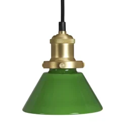 August Takpendel 15 - Messing/Grønn