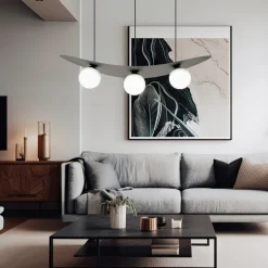 Aura takpendel 3-lys