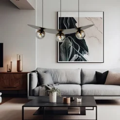 Aura takpendel 3-lys