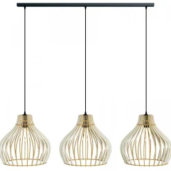 Aurora spile takpendel 3 lys - Natur