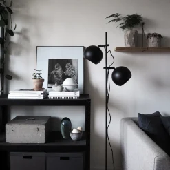 Ball dobbel gulvlampe