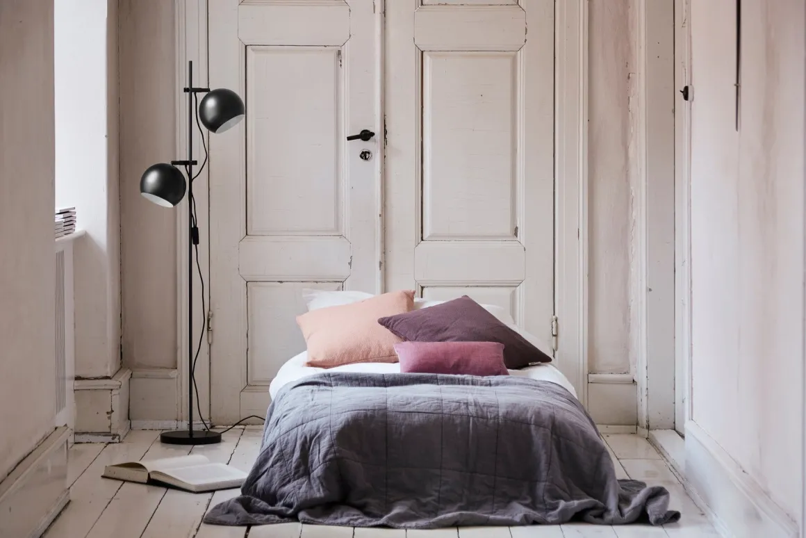 Ball dobbel gulvlampe