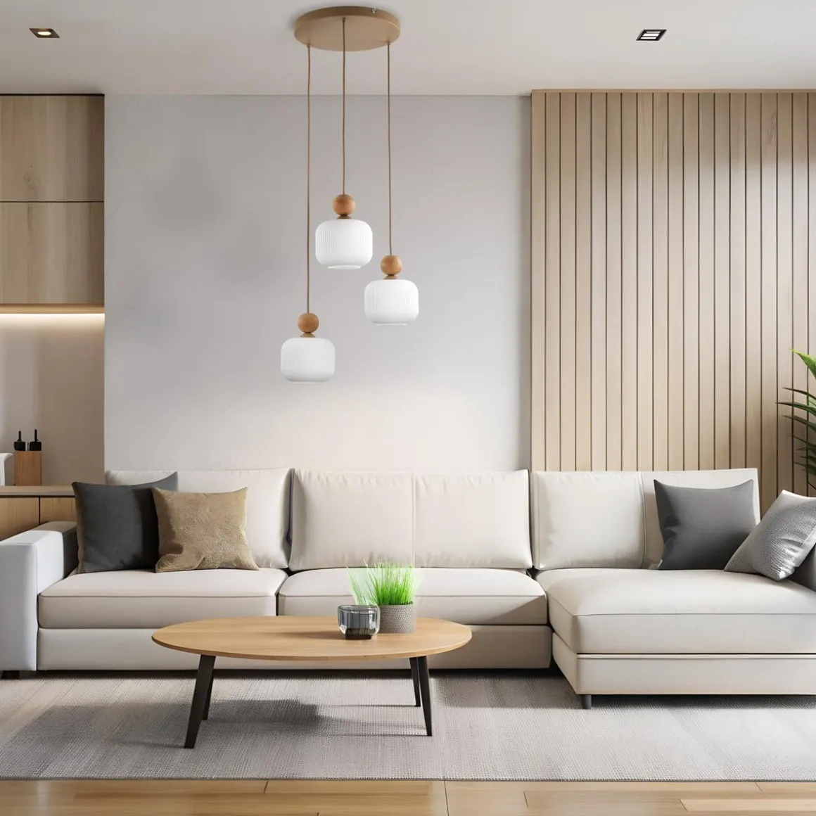 Ballo takpendel 3-lys